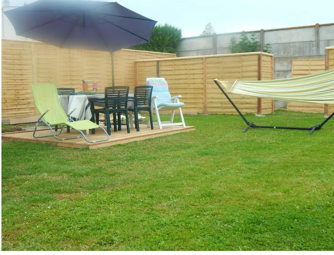 St Malo Maison Avec Jardin Proche Gare Plage Intramuros Chien Admis Parking Gratuit Saint-Malo Exterior foto